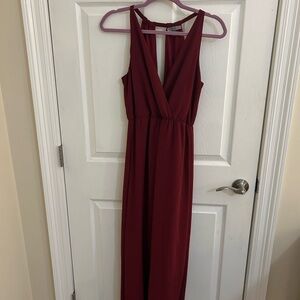 Casting Red Sleeveless Top